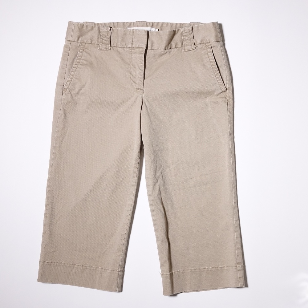 Womens JCrew Chino Capris